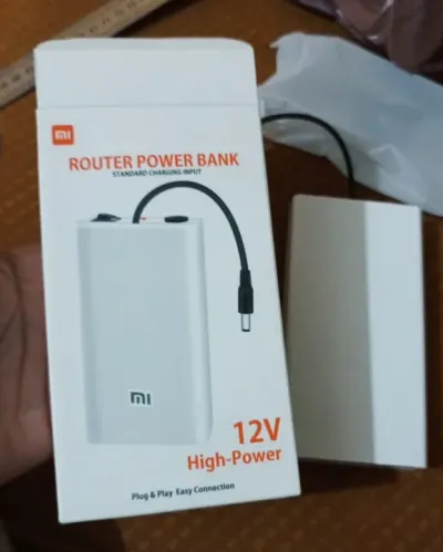 12V Router Power Bank (WiFi UPS) – close-up of the details