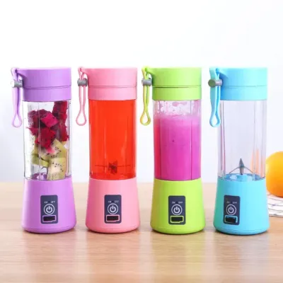 6-Blade Portable Juicer – shown in use
