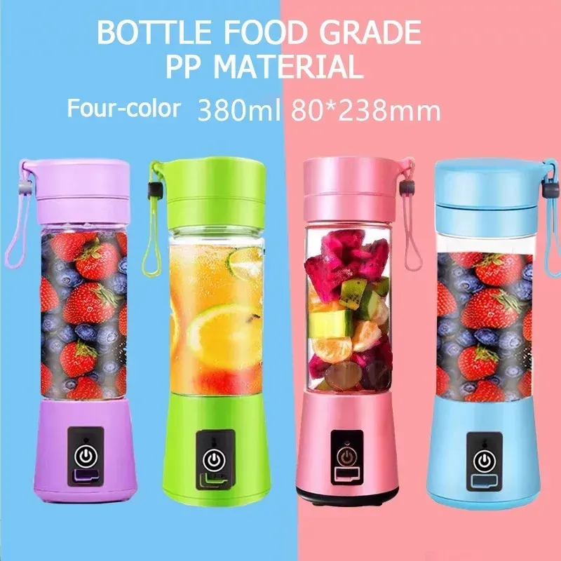 6-Blade Portable Juicer – close-up of the details