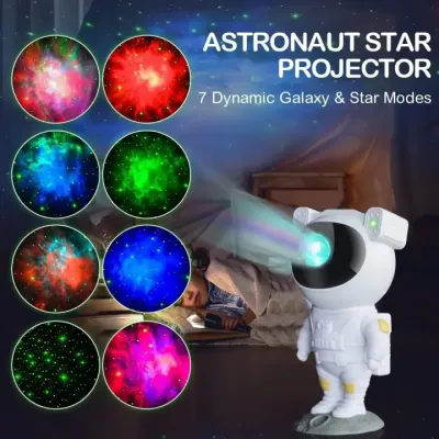 Astronaut Galaxy Star Projector with Remote
