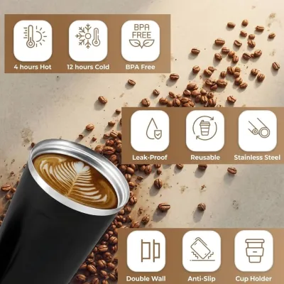 Black Coffee Mug – all colours