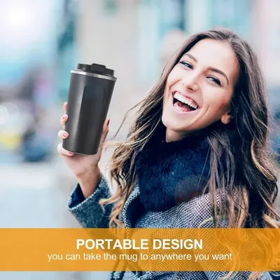 Black Coffee Mug