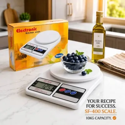 Digital Kitchen Scale SF-400 (10kg Capacity)