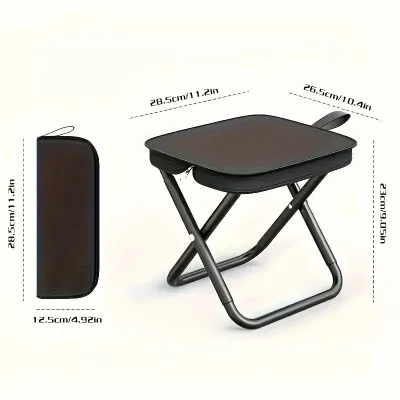 Folding Stool – side view