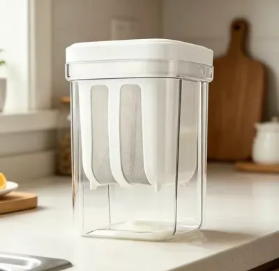 Greek Yogurt Strainer Cup with Fine Mesh Filter