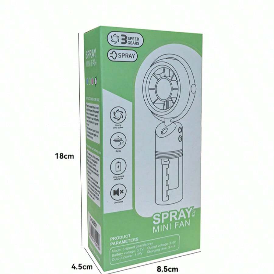 Mini Fan 8801 – shown in use