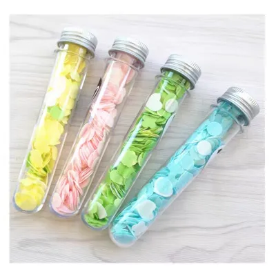 Paper Soap Bottle – Travel Hand Wash Sheets – close-up of the details