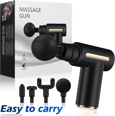 Rechargeable smart facial gun massager