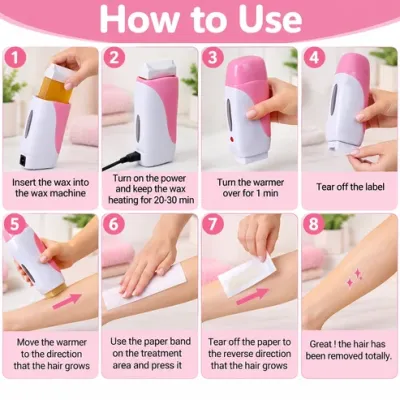 3 In 1 Wax Depilatory Heater – side view