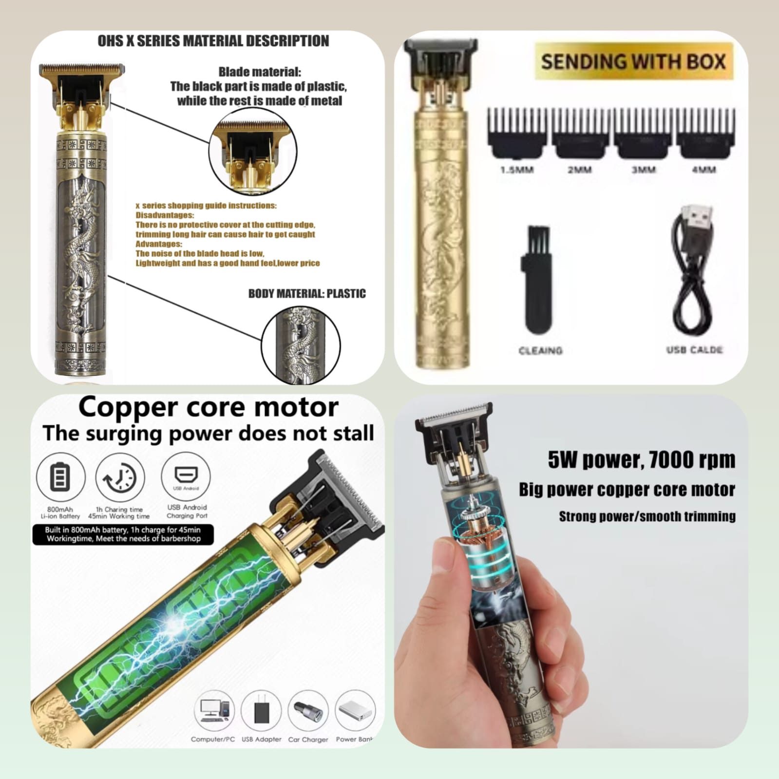 T9 Metal Trimmer – shown in use