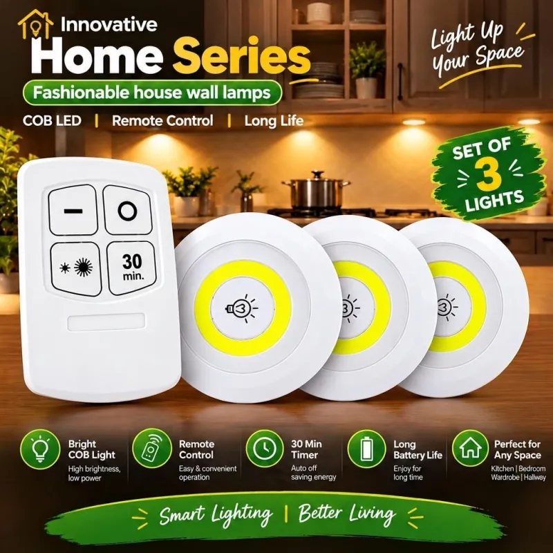 Tap LED Light With Remote Control