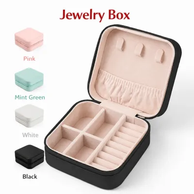Zipper Jewelry Box – back view